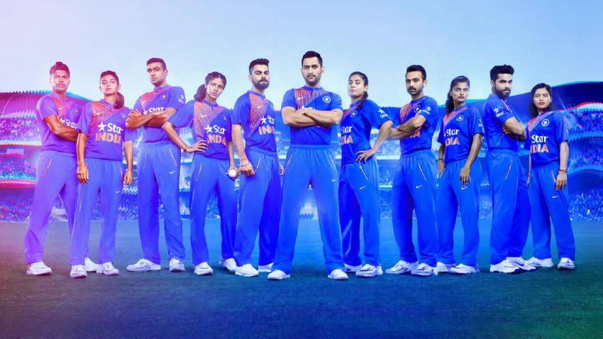 India National Cricket Team 4K wallpaper