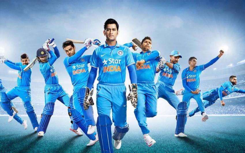 indian cricket team 4K wallpaper