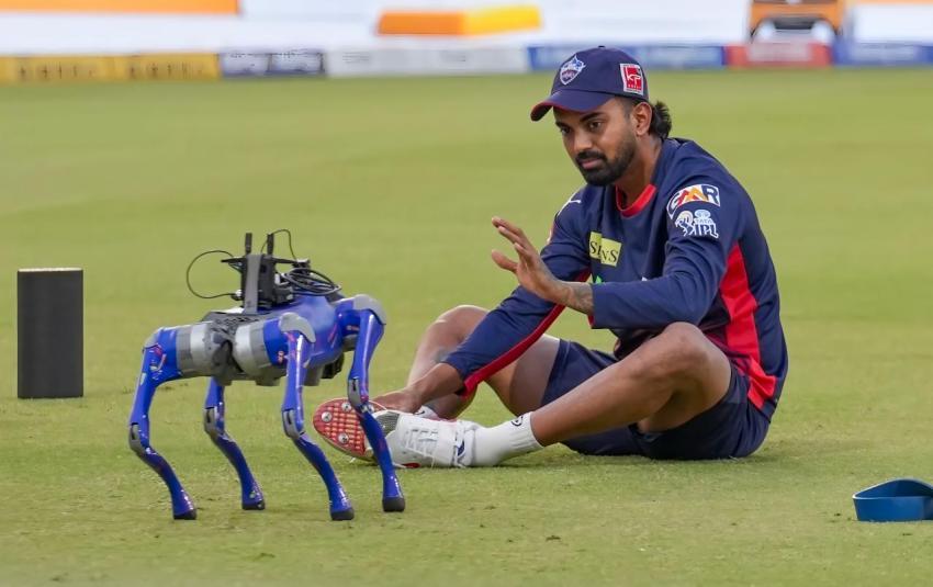 IPL 2026 Delhi Capitals KL Rahul 4K wallpaper