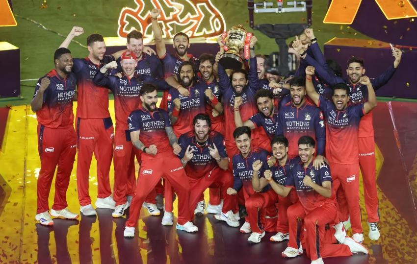 IPL 2026 CRICKET CHAMPION RCB 4K wallpaper