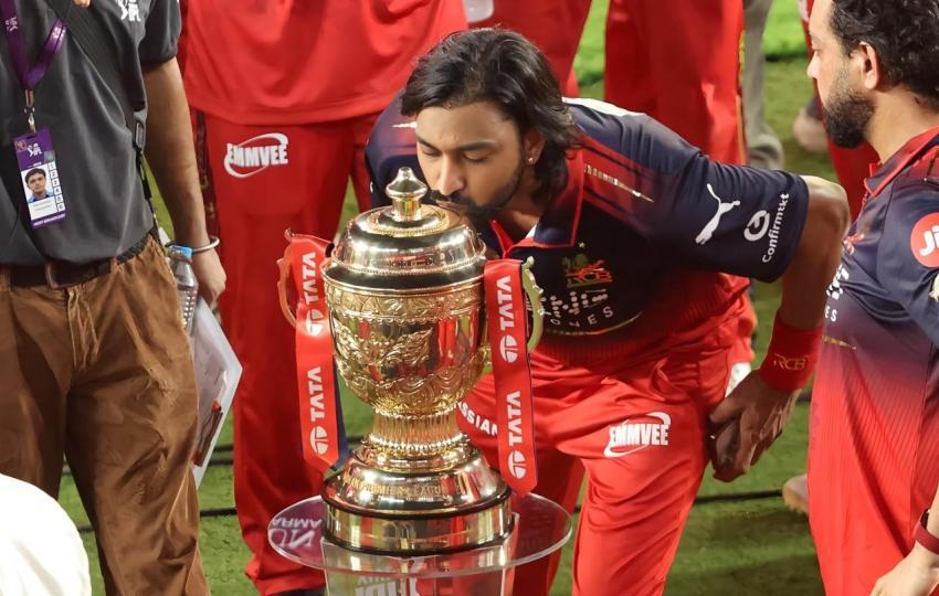 IPL 2026 champion Krunal Pandya 4K Download