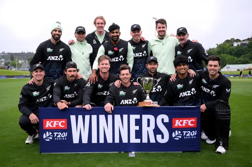 KFC T20I New Zealand cricket team