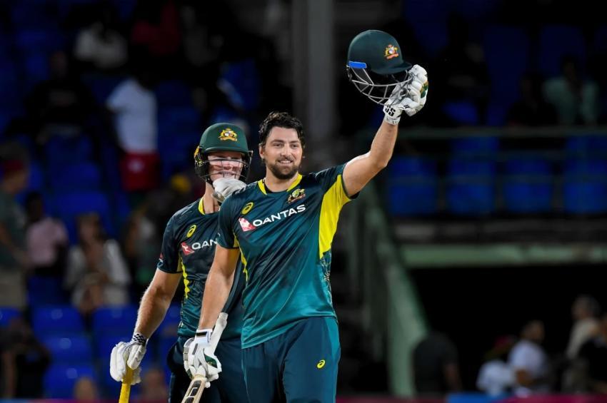 Australian Cricket Team Tim David 4K wallpaper