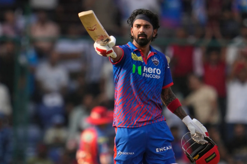 IPL 2026 दिल्ली कैपिटल्स केएल राहुल 4k वॉलपेपर