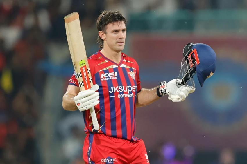 Mitchell Marsh cricket match 8K wallpaper