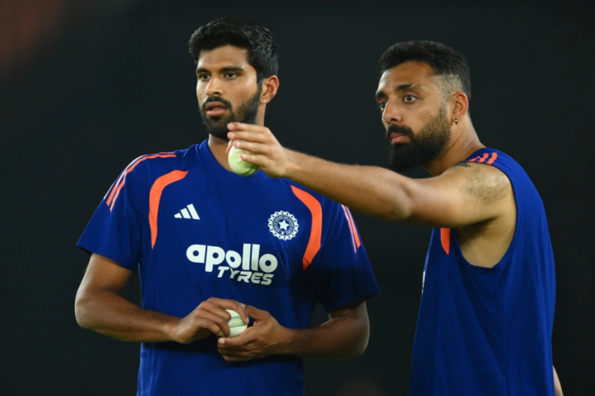 Washington Sundar and Varun Chakravarthy