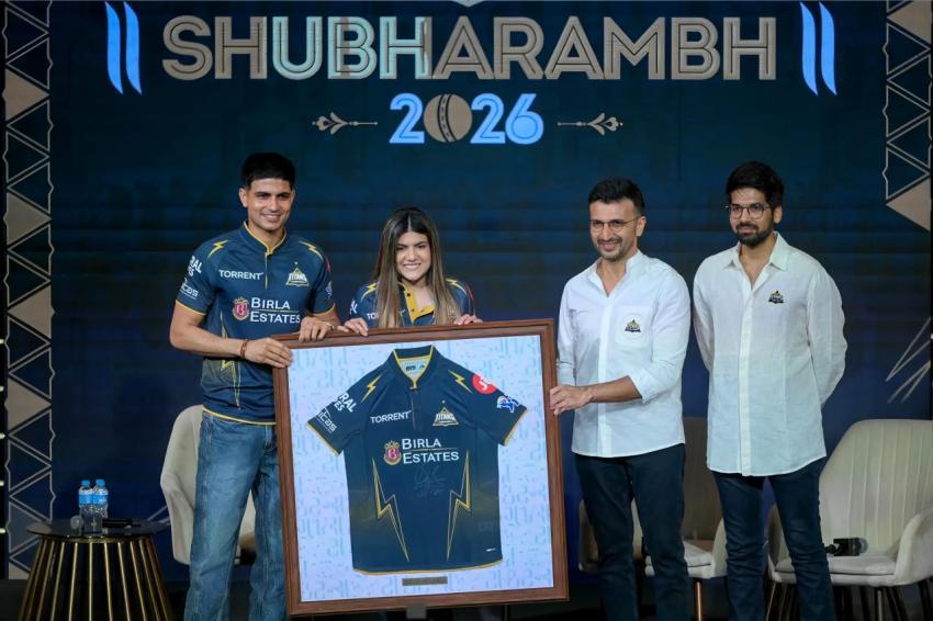 2026 Gujarat Titans Shubman Gill 4k wallpaper