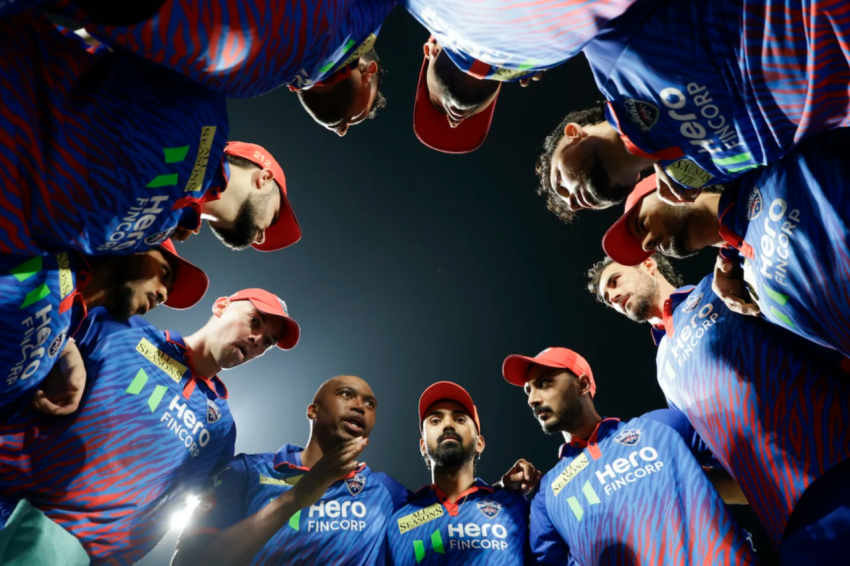 IPL 2026 Delhi Capitals team 4K wallpaper