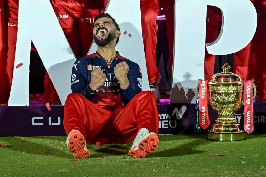 2025 IPL Champion Virat Kohli 4K wallpaper