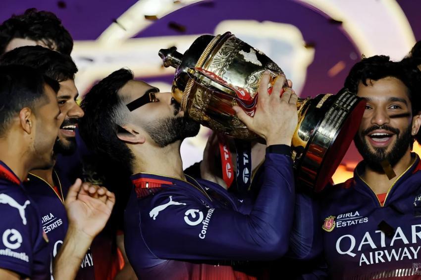 2025 IPL Champion RCB 4K wallpaper