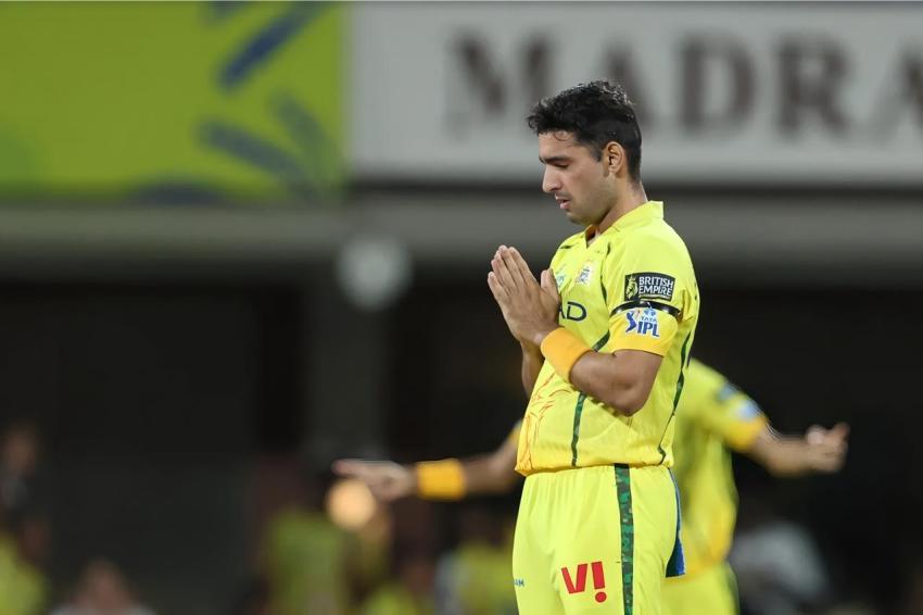 IPL 2026 CSK Anshul Kamboj 4k wallpaper
