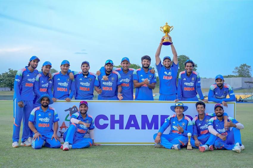 TriNation Series 2026 Final India team wallpaper