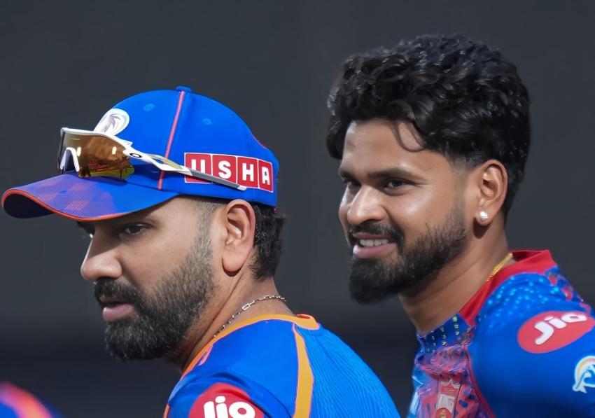 IPL 2026 Rohit Sharma and Shreyas lyer wallpaper