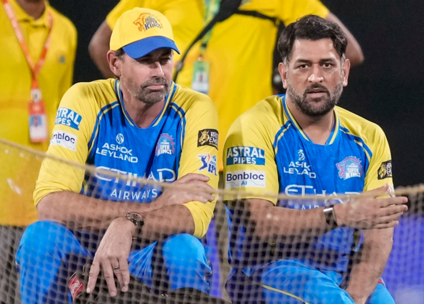 ఎమ్‌ఎస్ ధోని మరియు స్టీఫెన్ ఫ్లెమింగ్ వాల్‌పేపర్ హెచ్‌డీ
