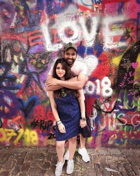 rohit sharma and ritika sharma wallpapers