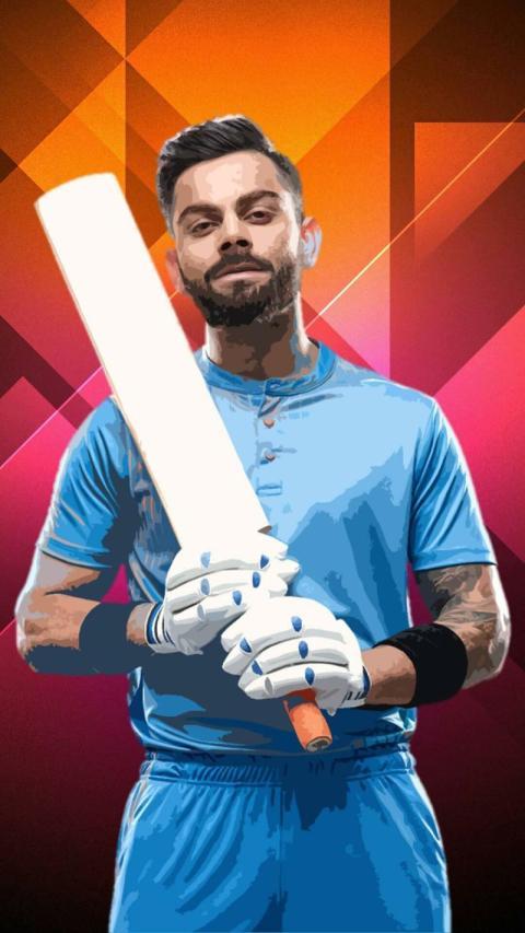 iphone full hd virat kohli wallpaper image