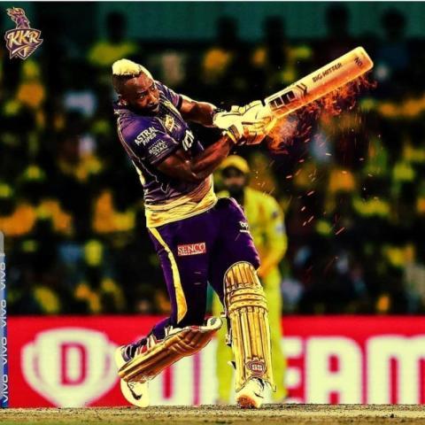 andre russell kkr wallpapers