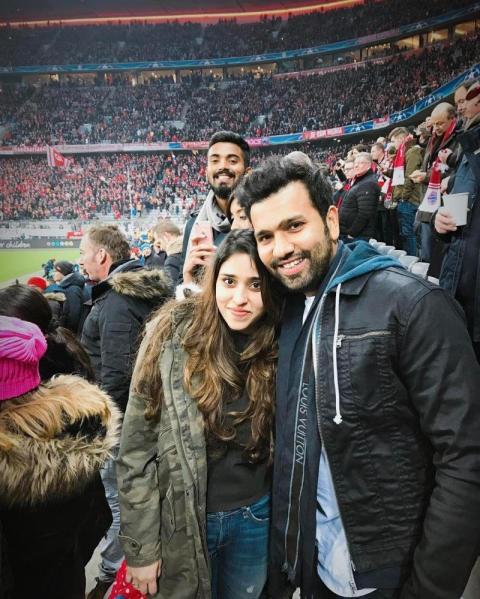 Rohit sharma and ritika sharma wallpapers