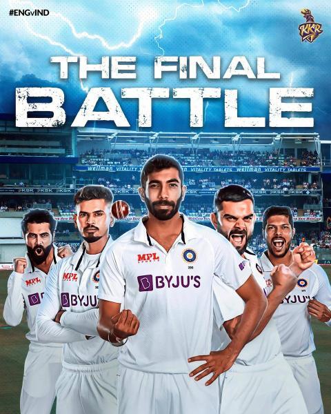 kolkata knight riders battle poster