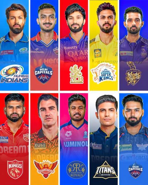 IPL cricket team 4K wallpaper