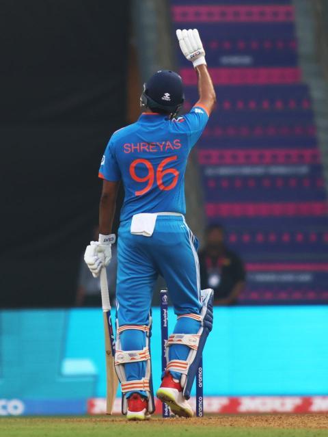Shreyas Iyer Indian Jersey Wallpaper
