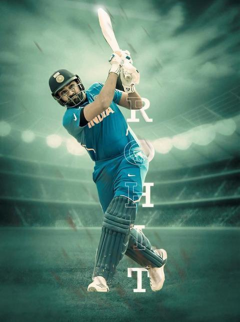 రోహిత్ శర్మ 4K HD వాల్‌పేపర్