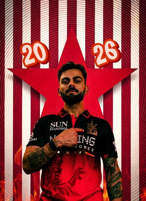 IPL 2026 RCB Virat Kohli 4k wallpaper