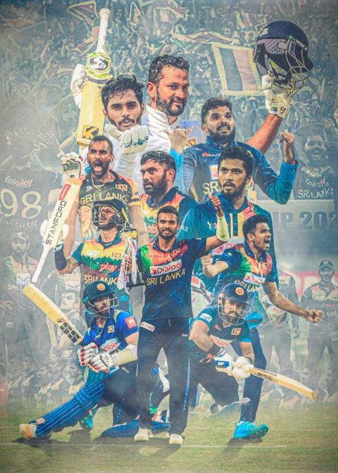sri lanka cricket team 4k wallpaper