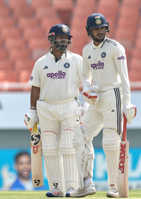 Rishabh Pant and Shubman Gill 4K wallpaper