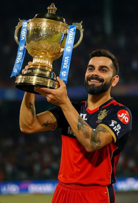 RCB Star Virat Kohli 4k Wallpaper