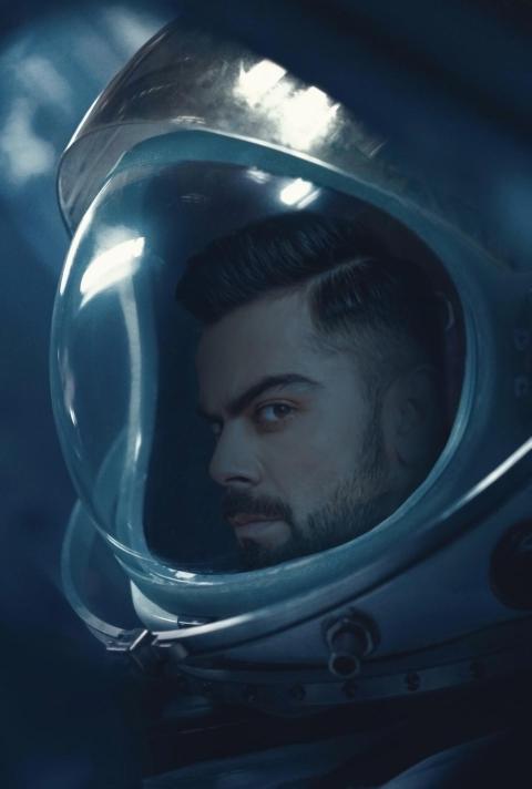 Virat Kohli In space