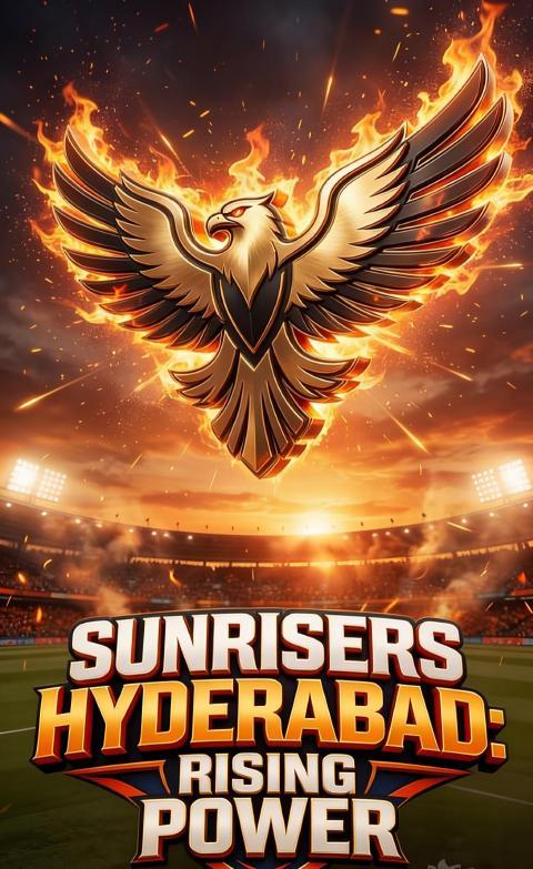 2026 IPL team Sun Hyderabad logo wallpaper