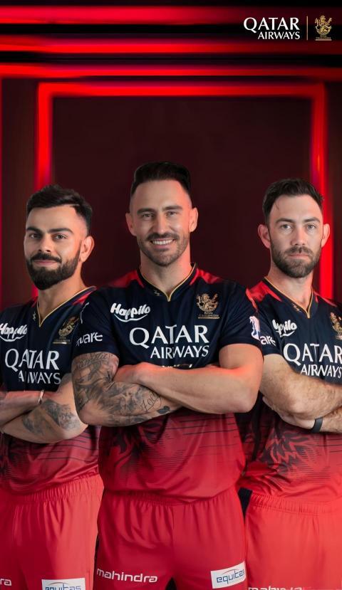 IPL 2026 RCB Member 4K Wallpaper
