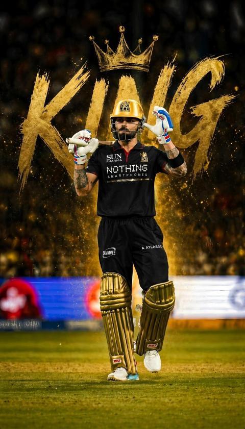 RCB Virat Kohli for mobile phone wallpaper HD