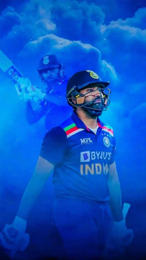 mumbai indians cricket  rohit sharma 4K wallpaper