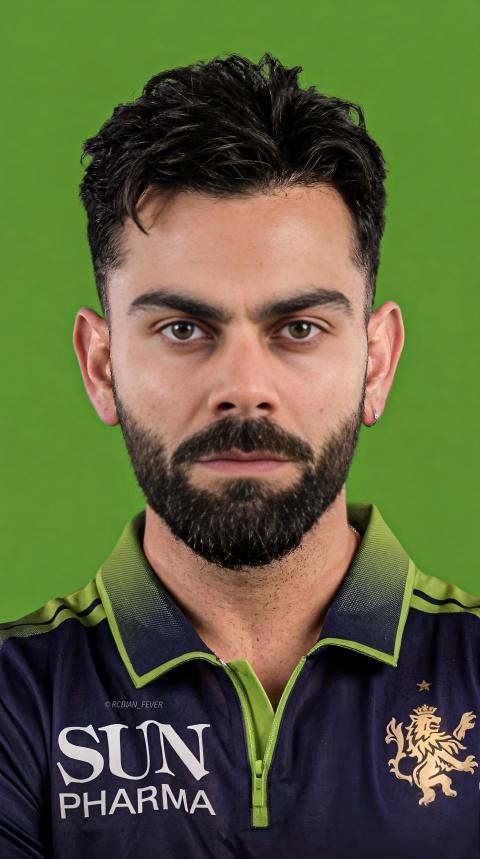 RCB Virat Kohli Mobile 4K Wallpaper Download