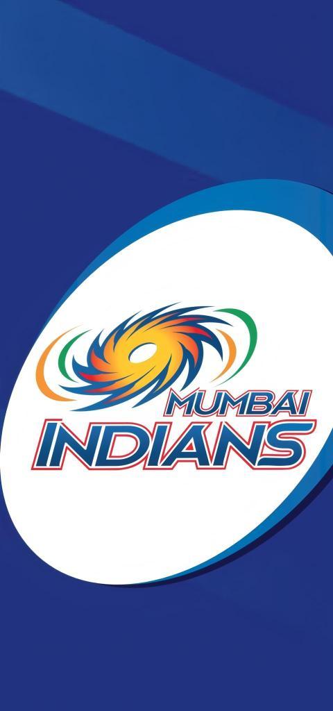 mumbai indians LOGO for mobile phone wallpaper HD