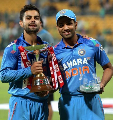 virat kohli and rohit sharma wallpapers