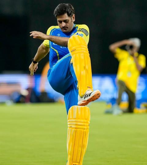 Chennai Super Kings Captain MS Dhoni 4K