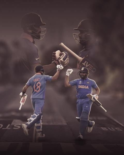 Virat Kohli and Rohit Sharma