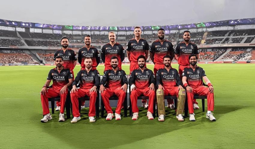 Royal Challengers Bengaluru team 4K wallpaper