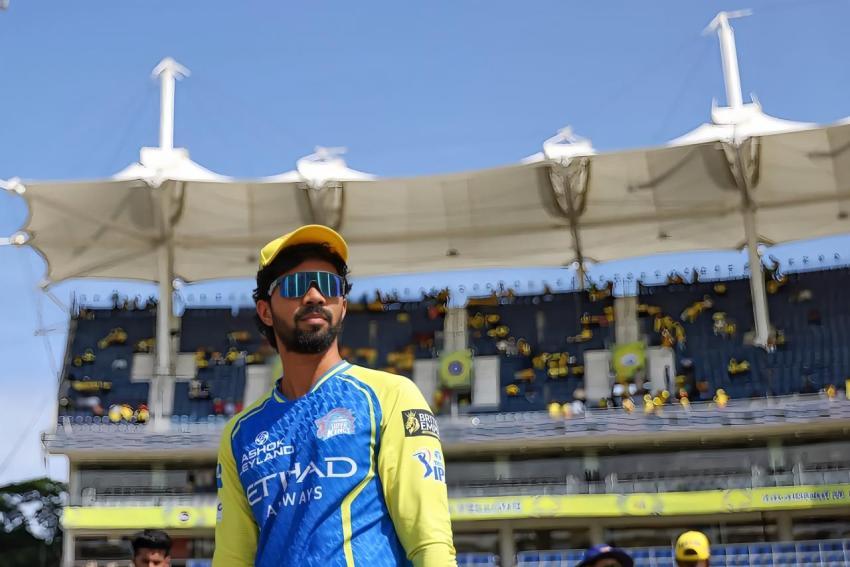 IPL 2026 CSK Ruturaj Gaikwad 4K PC wallpaper