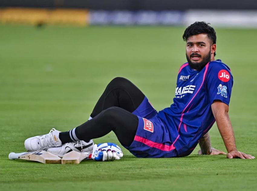 IPL Rajasthan Royals Riyan Parag 4K wallpaper