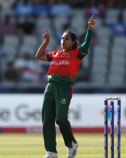 Women's T20 World cup Ritu Moni 4K Wallpaper