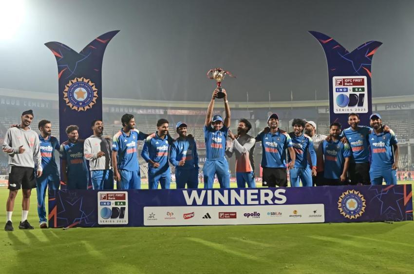 India National Cricket Team 4K wallpaper