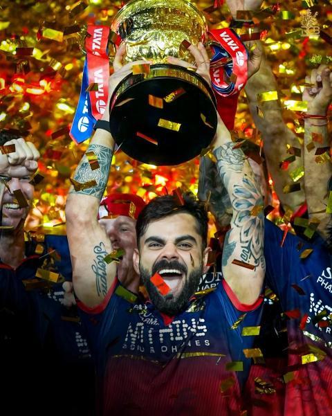 IPL 2026 champion Virat Kohli 4K wallpaper