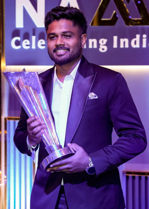 Sanju Samson at the BCCI awards