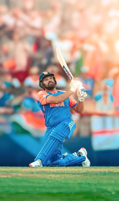 Rohit Sharma HD mobile wallpaper