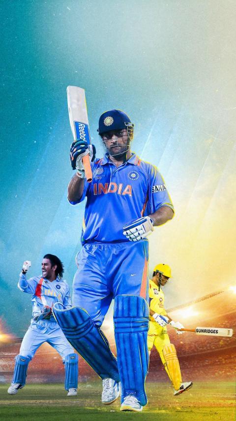 MS Dhoni HD Phone wallpaper