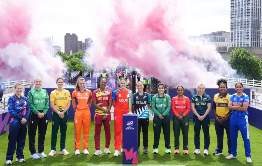 Women's T20 World Cup captains wallpaper